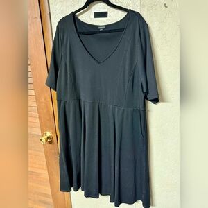 Torrid Elegant Black Long Sleeve Dress